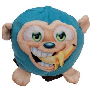 Kipp Brothers Monkey Plush Reversible Stuffed Animal 5" 2021 Cool Rock Star